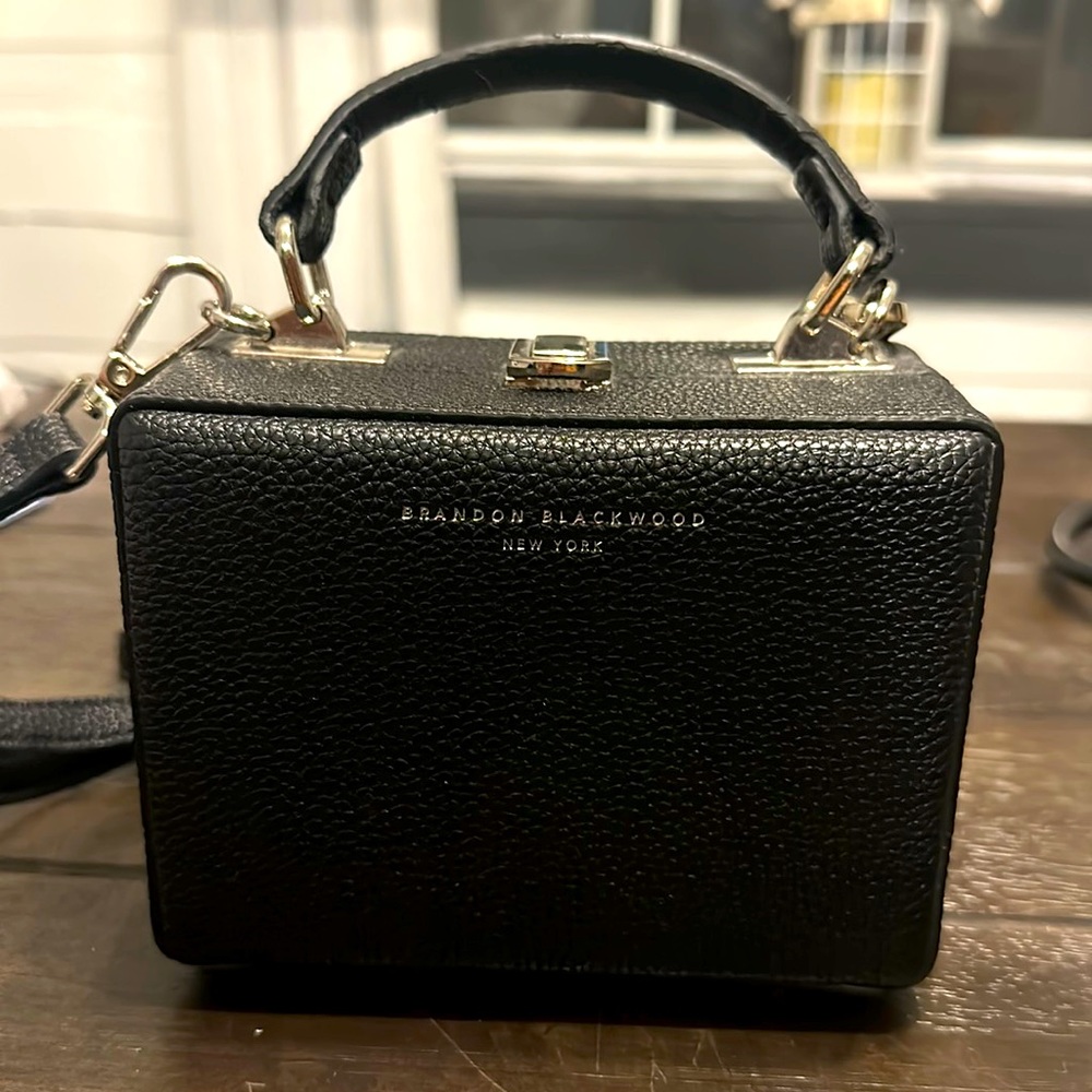 Brandon Blackwood Mini Kendrick Trunk Black like new!